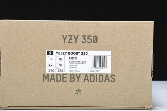 (2022 350 Boost 2023) Adidas Pirate Black Yeezy BB5350 0926